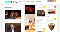 Desktop Screenshot of bobine.tv